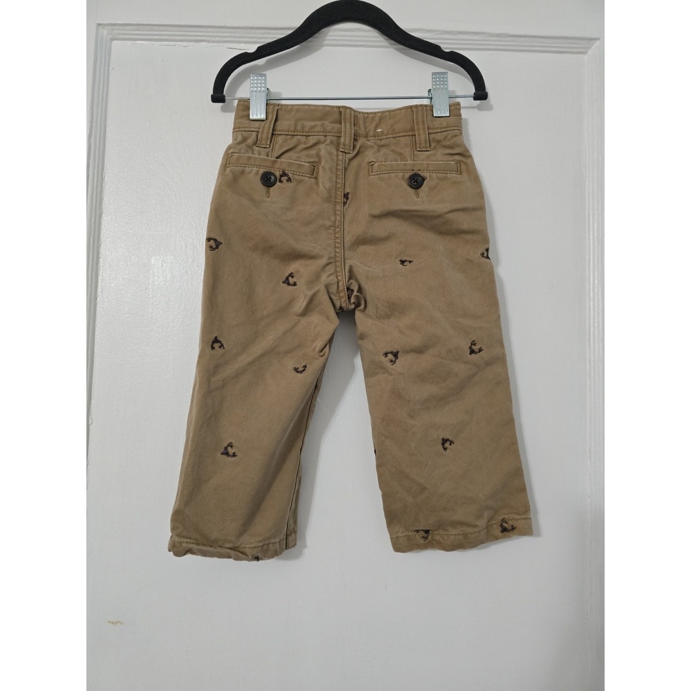 Baby Gap 18-24 Months‎ Brown Pants Antler Hunting - Picture 2 of 5